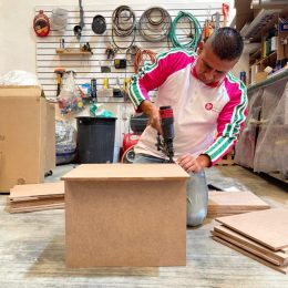 "I love to pack because I am a person who pays a lot of attention to details. So far, my work has been recognized  and I have a very good packing record. I feel very proud of being part or AREEM, my second home".